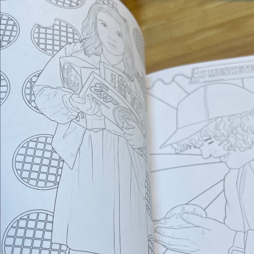 #0931+ Stranger Things Official Coloring Book - Picture 5 of 16